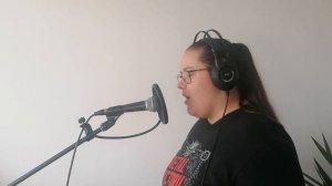 In Flames - I Am Above Vocal Cover with my student Saya