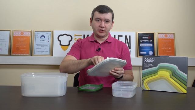 Обзор контейнеров для хранения продуктов Joseph Joseph Nest™6 Опал 81035 смотреть онлайн
