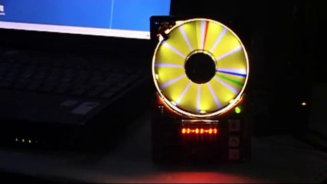 Светодиодные часы & HDD компьютера смотреть онлайн