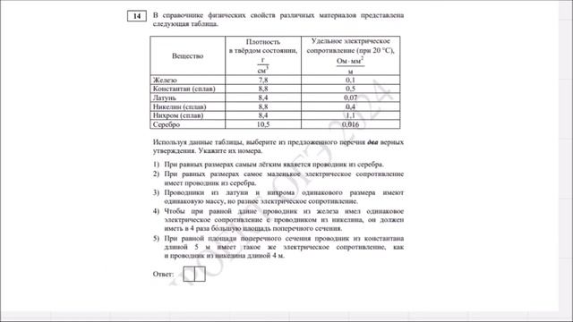 Подробный разбор демоверсии ОГЭ 2024 по ФИЗИКЕ