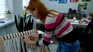 Изготовление шезлонга родителями подопечных хосписа / макраме для начинающих / macrame for beginner