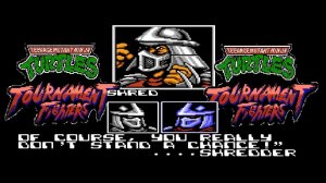 TMNT: Tournament Fighters (NES) Shredder Story