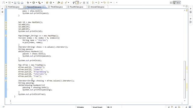 Java programming part 37 Java treeMap смотреть онлайн