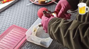 Шаровый кран ,правильная промывка и дезинфекция !