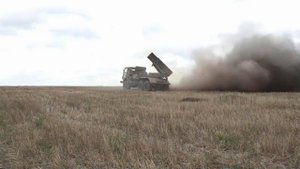 Реактивная система залпового огня "Град" пользуется среди бойцов заслуженным уважением