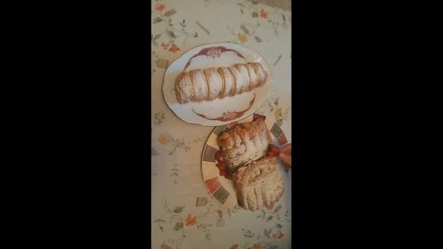 МИНИ - ПИРОГИ. СЛОЕНОЕ БЕЗДРОЖЖЕВОЕ ТЕСТО.