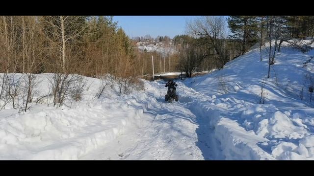 Превратил ситикоко в вездеход - цепи противоскольжения. смотреть онлайн