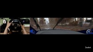 Dirt 4 Gameplay | Logitech G27 | Triple Monitor | Eyefinity