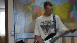 Чебурек. Репетиция перед концертом 30 июня. Рок Группа Драйв.