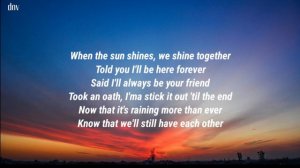 Rihanna - Umbrella (lyrics)