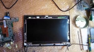 .Ремонт ноутбука Asus Eee PC замена шлейфа матрицы ч.2