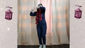 Учим новогодний танец "Мы повесим шарики"