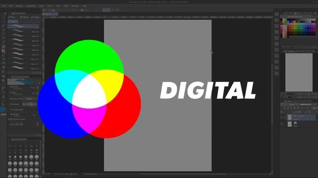 Color Settings in CLIP STUDIO PAINT смотреть онлайн