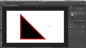 How to Draw a Right-Angled Triangle in Photoshop