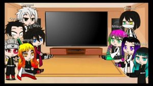 Hashiras React to Team 7 Naruto as the New UPPERMOON. by N.F.