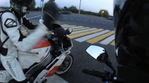 Покатушки с незнакомцем на yamaha fzr 400