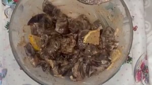 Бауырдан шашлык (Шашлык из печени)