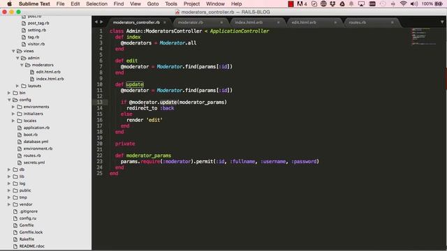 Learn Ruby on Rails Tutorials for Beginners (Building Admin System) - Lesson 13