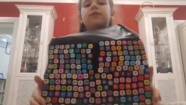 новые маркеры 204 цвета