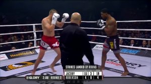 GLORY 27 Chicago - Karl Roberson vs Dustin Jacoby (Semi Finals)