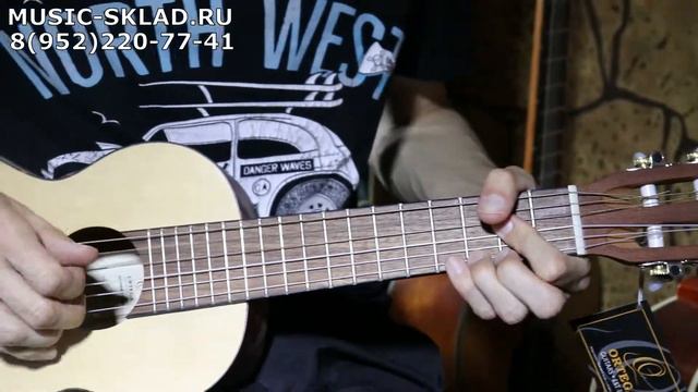 Обзор Гитарлеле Ortega RGL5 Bonfire Series смотреть онлайн