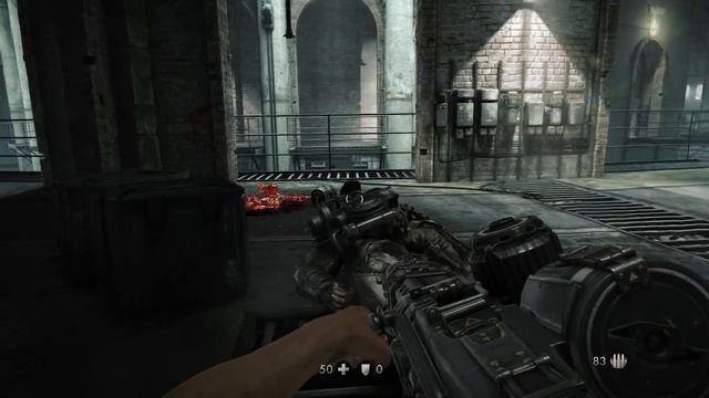 DARING ESCAPE from Castle Wolfenstein ! Cool WW2 FPS Game Wolfenstein The Old Blood смотреть онлайн