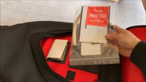 Fender Newporter Classic ACB HushUnboxing - Guitar & case