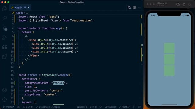 A guide to Flexbox properties in React Native смотреть онлайн