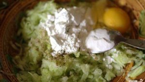Оладьи из огурцов