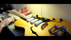 Wilkinson Deluxe Vintage tuner Guild Jet 90 install