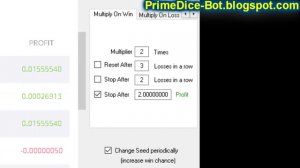 PrimeDice BOT 100% workin  (with Seed Autochanger)