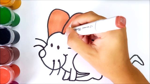 Легкий рисунок | Мышка шаг за шагом | Как нарисовать мышь {Qoshaqan} смотреть онлайн