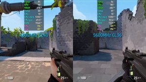 DDR5 4800 vs DDR5 5600 : Valorant