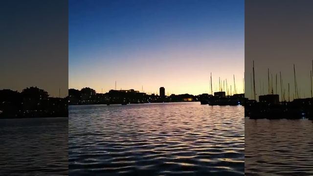 Закат в Марселе, старый порт смотреть онлайн