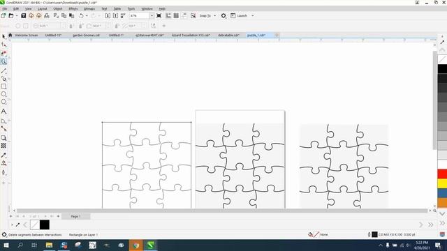 Corel Draw Tips & Tricks Bitmap Puzzle and make a Vector смотреть онлайн
