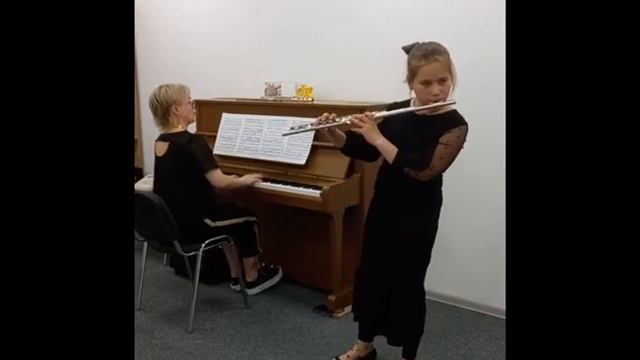 Дж. Перголези Концерт для флейты с оркестром Соль мажор, 2 часть