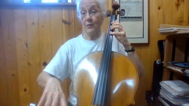Prelude Grieg, cello upper notes смотреть онлайн