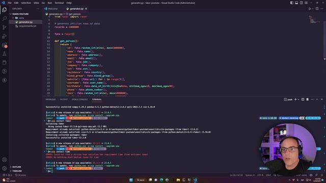 Tutorial: Genera BILLONES de datos dummy para tus proyectos: test de carga, regresiones, stress, .. смотреть онлайн