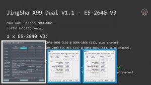 ?? Detailed review of JingSha X99 Dual LGA 2011-3 | E5-2640 V3 | E5-2650 V3 | Turbo Boost Unlock