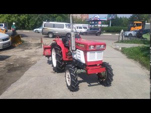 Мини-трактор YANMAR YM2000BD Видео