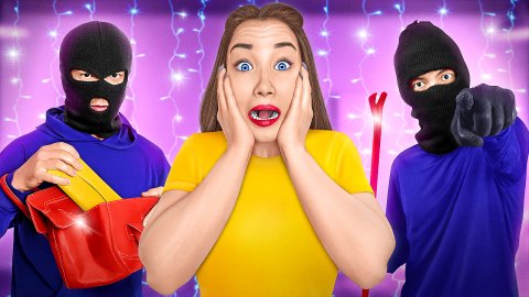 Света Кемер Одна Дома с Преступниками! // Луномосик