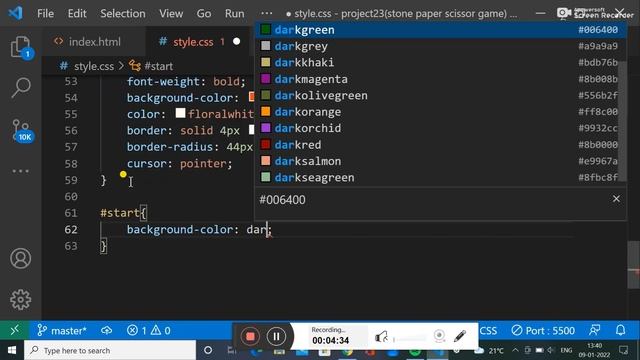 ROCK PAPER SCISSOR GAME || USING HTML CSS AND JAVASCRIPT || WEB DEV PROJECTS TUTORIAL