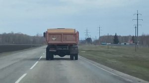 Перегон через Уральские горы. Зил савок