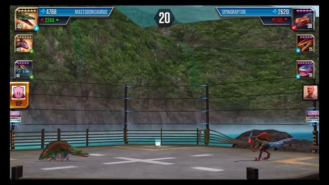 All New VIP COLOSSAL Dinosaurs Vs EDESTUS In Arena - Jurassic World™: The Game смотреть онлайн