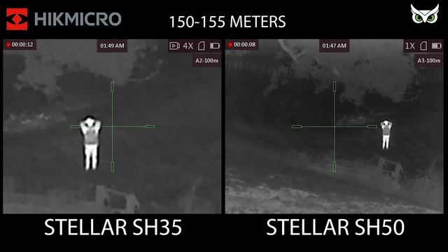 HIKMICRO Stellar SH35 VS SH50 Thermal Rifle Scopes смотреть онлайн
