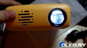LED проектор C-503. Работает от ПАВЕРБАНКА