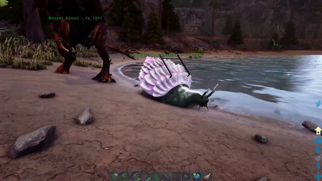 Праймал Трайк и Горный Элементаль - ARK Survival Pugnacia Dinos #7 смотреть онлайн