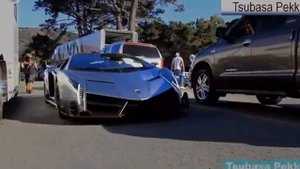 В $4,5 млн. Ламборгини кроме того, veneno вождение в Калифорнии - Самый быстрый автомобиль