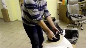 Сборка парикмахерской мойки