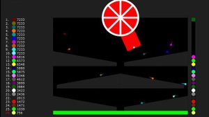 Escape The Tank Mikan - Marble Survival Race in Algodoo